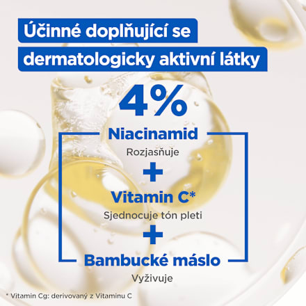 tělové mléko Niacinamide Bright Mixa
