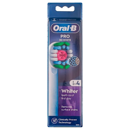 PRO 3D WHITE glave za električnu četkicu Oral-B