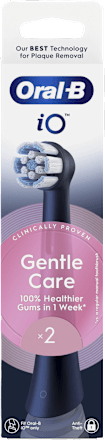 Testine per spazzolino iO Gentle Care Nere 2pz Oral-B