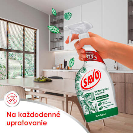 Tekutý univerzálny prípravok v spreji BotaniTECH Eukalyptus   SAVO
