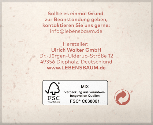 Kräutertee Stärkung LEBENSBAUM