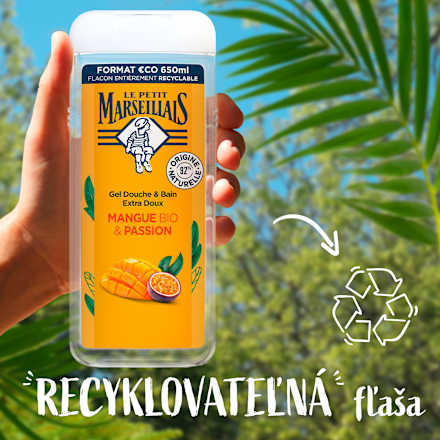 Sprchovací gél Mango a Marakuja LE PETIT MARSEILLAIS