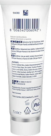 Zahnpasta Pro Repair Zahnfleisch & -schmelz Original Oral-B