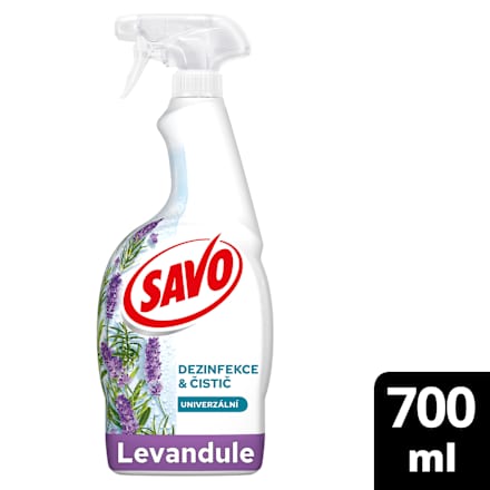 univerzální dezinfekční sprej Levandule SAVO