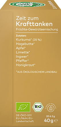 Früchtetee "Zeit zum Krafttanken" (20 Beutel) LEBENSBAUM