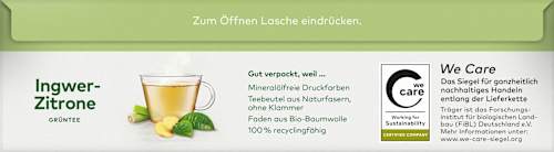 Kräutertee Ingwer-Zitrone (20 Beutel) LEBENSBAUM