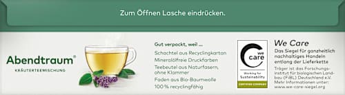 Kräutertee "Abendtraum" (20 Beutel) LEBENSBAUM