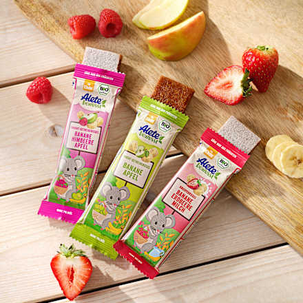 Fruchtriegel Banane-Erdbeer-Milch ab 3 Jahr Alete