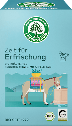 Kräutertee "Zeit für Erfrischung" (20 Beutel) LEBENSBAUM