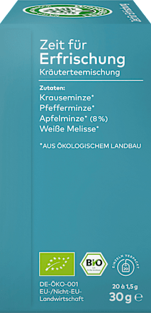 Kräutertee "Zeit für Erfrischung" (20 Beutel) LEBENSBAUM