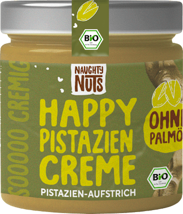Pistaziencreme, Happy Pistazien-Aufstrich NAUGHTY NUTS