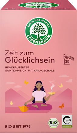 Kräutertee "Zeit zum Glücklichsein" (20 Beutel) LEBENSBAUM