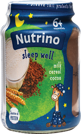 sleep well kašica za bebe - pšenica i kakao, 6+ ml. Nutrino
