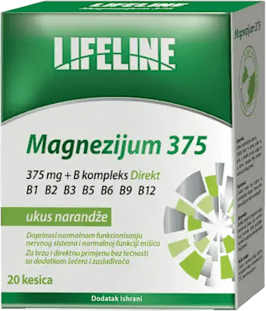 Magnezij 375 Direct Lifeline
