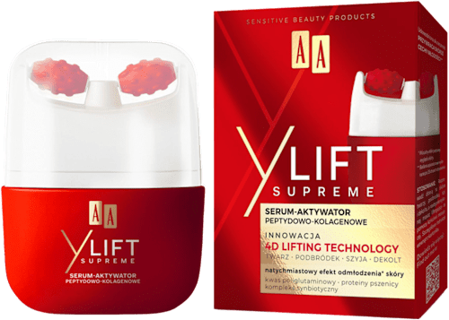 Y LIFT SUPREME 4D LIFTING TECHNOLOGY serum za lice sa rolerom AA