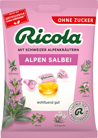 Bonbon, Alpen Salbei Ricola
