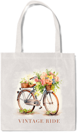 Pamučna vrećica – vintage ride PONTES SALUTIS