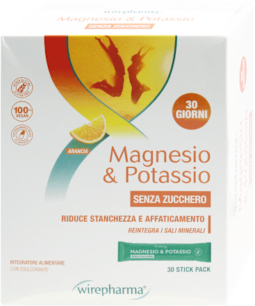 Magnesio e potassio senza zucchero wirepharma