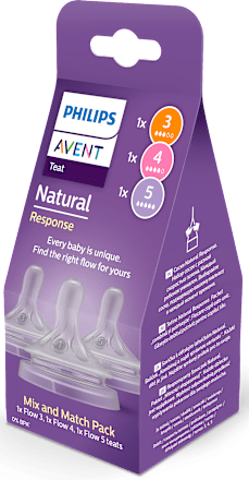 Wielopak smoczków responsywnych Natural PHILIPS AVENT