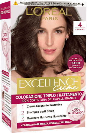 Colorazione permanente castano 4 L'ORÉAL PARiS EXCELLENCE Creme