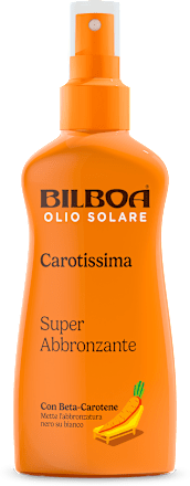 Olio Solare Carotissima Super Abbronzante con Beta Carotene  Bilboa