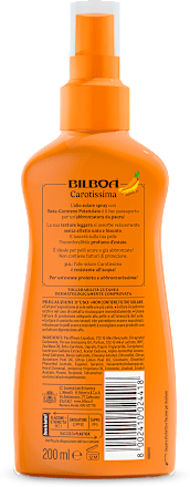 Olio Solare Carotissima Super Abbronzante con Beta Carotene  Bilboa