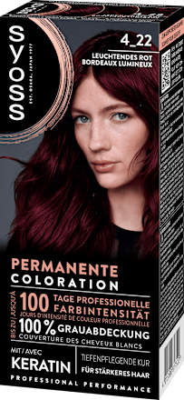 Haarfarbe 4_22 Leuchtendes Rot Syoss