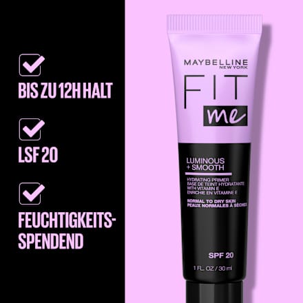Primer Fit Me Luminous & Smooth, LSF 20 MAYBELLINE NEW YORK