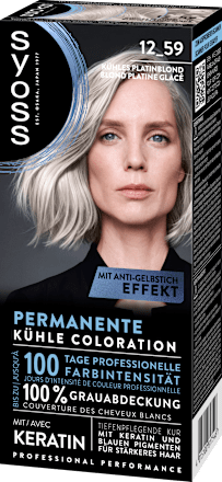 Haare Aufheller 12_59 Kühles Platinblond Syoss