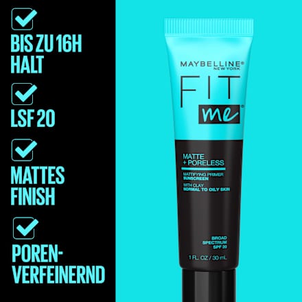Primer Fit Me Matte & Poreless, LSF 20 MAYBELLINE NEW YORK