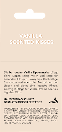Lippenmaske Vanilla BE ROUTINE