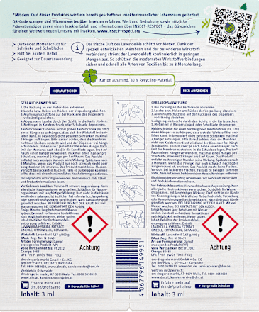 Molyriasztó gél ruhamolyok ellen, levendulaolajjal Profissimo