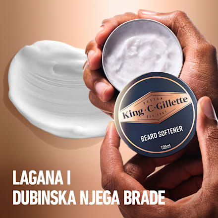 Hidratantna krema za lice i bradu King. C. Gillette