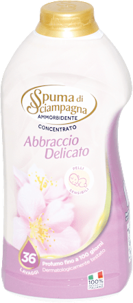 Ammorbidente concentrato Abbraccio Delicato Spuma di Sciampagna