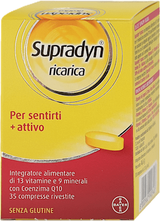 Integratore alimentare ricarica Supradyn