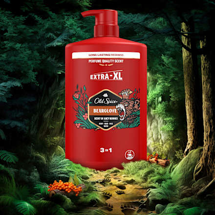 Sprchovací gél Bearglove 3v1 Old Spice