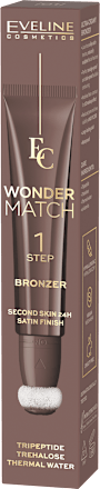 Kremowy bronzer z gąbką Wonder Match nr 01 EVELINE COSMETICS