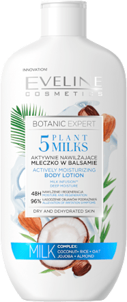 BOTANIC EXPERT BALSAM 5 MLECZEK DO CIAŁA EVELINE COSMETICS