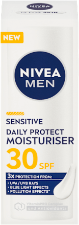 pleťový krém pro muže Sensitive daily protect SPF30 NIVEA MEN
