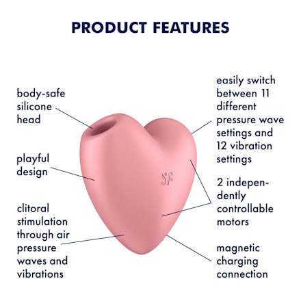 Cutie Heart vibrator Satisfyer
