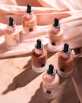 Foundation Liquid HD Coverage Waterproof 10 Light Beige CATRICE