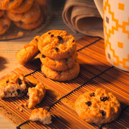 Cookies, Choco Chip, glutenfrei Schär
