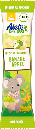 Fruchtriegel Banane-Apfel ab 3 Jahr Alete bewusst