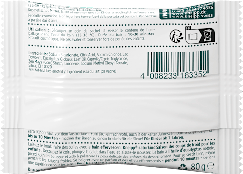 Kinder Badezusatz Erkältungszeit Sprudelbad  Kneipp Naturkind