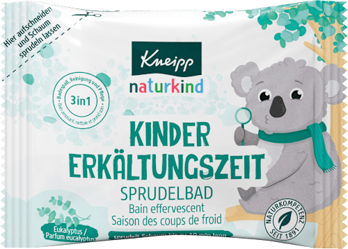 Kinder Badezusatz Erkältungszeit Sprudelbad  Kneipp Naturkind