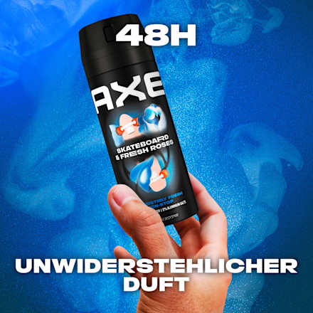 Deospray Skateboard Fresh Rose AXE