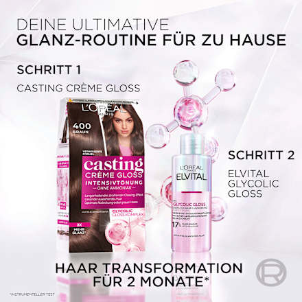 Intensivtönung 600 Dunkelblond L'ORÉAL PARiS CASTING Crème Gloss