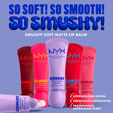 Lippenbalsam Smushy Matte 03 Sweet Smack  NYX PROFESSIONAL MAKEUP
