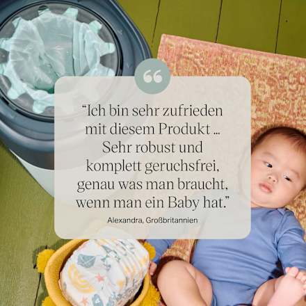 Nachfüllkassetten für Windeleimer Twist & Click und Sangenic Tec  Tommee Tippee