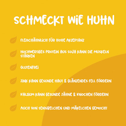Nassfutter Hund, Vegan wie Huhn VUTTER!